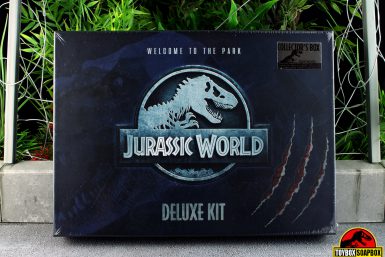 doctor collector jurassic world deluxe welcome kit