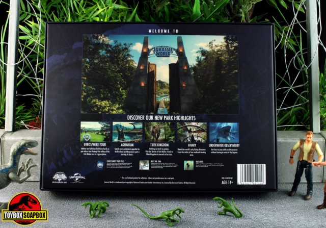 jurassic world deluxe welcome kit back