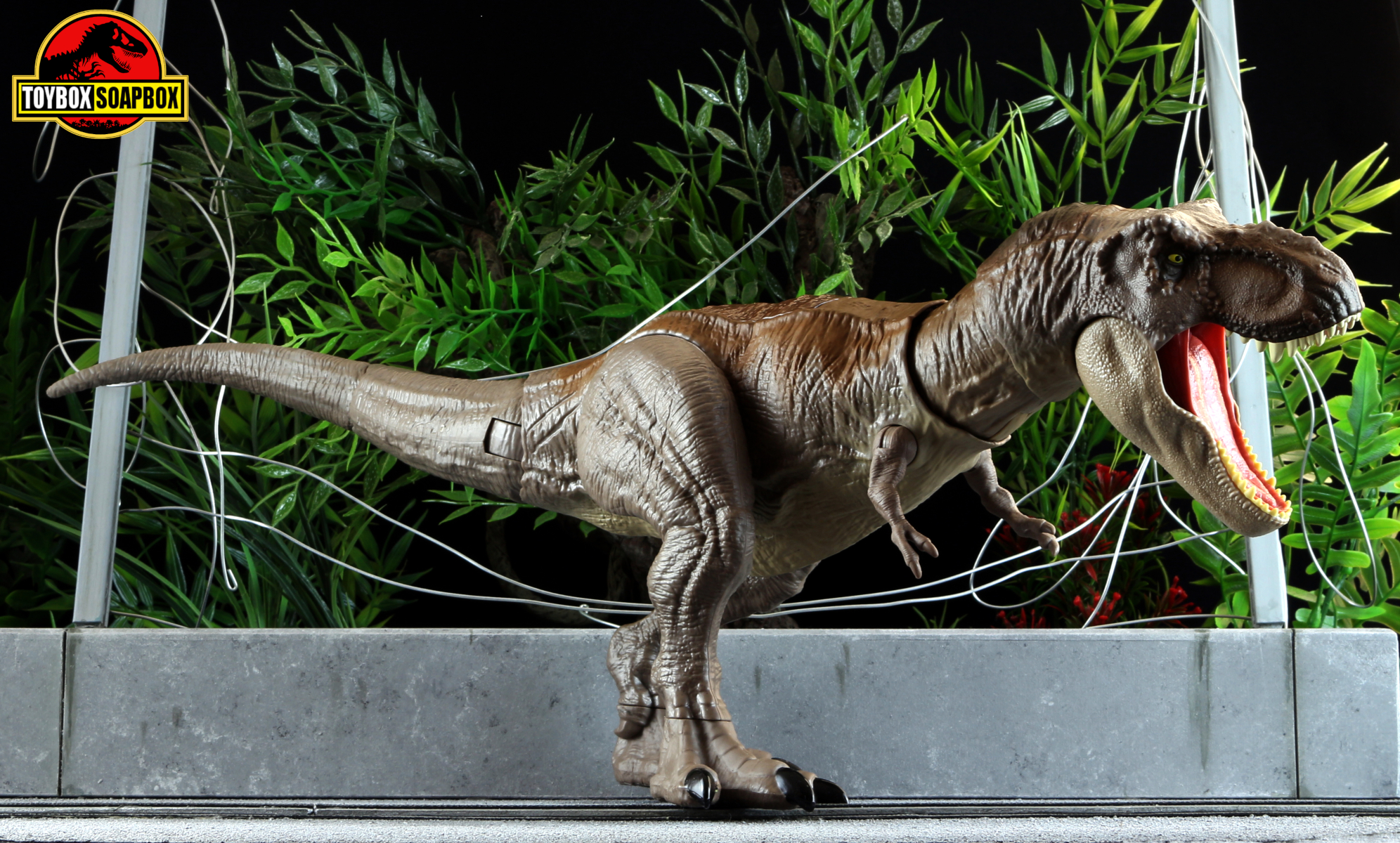 jurassic world bite and fight tyrannosaurus rex review