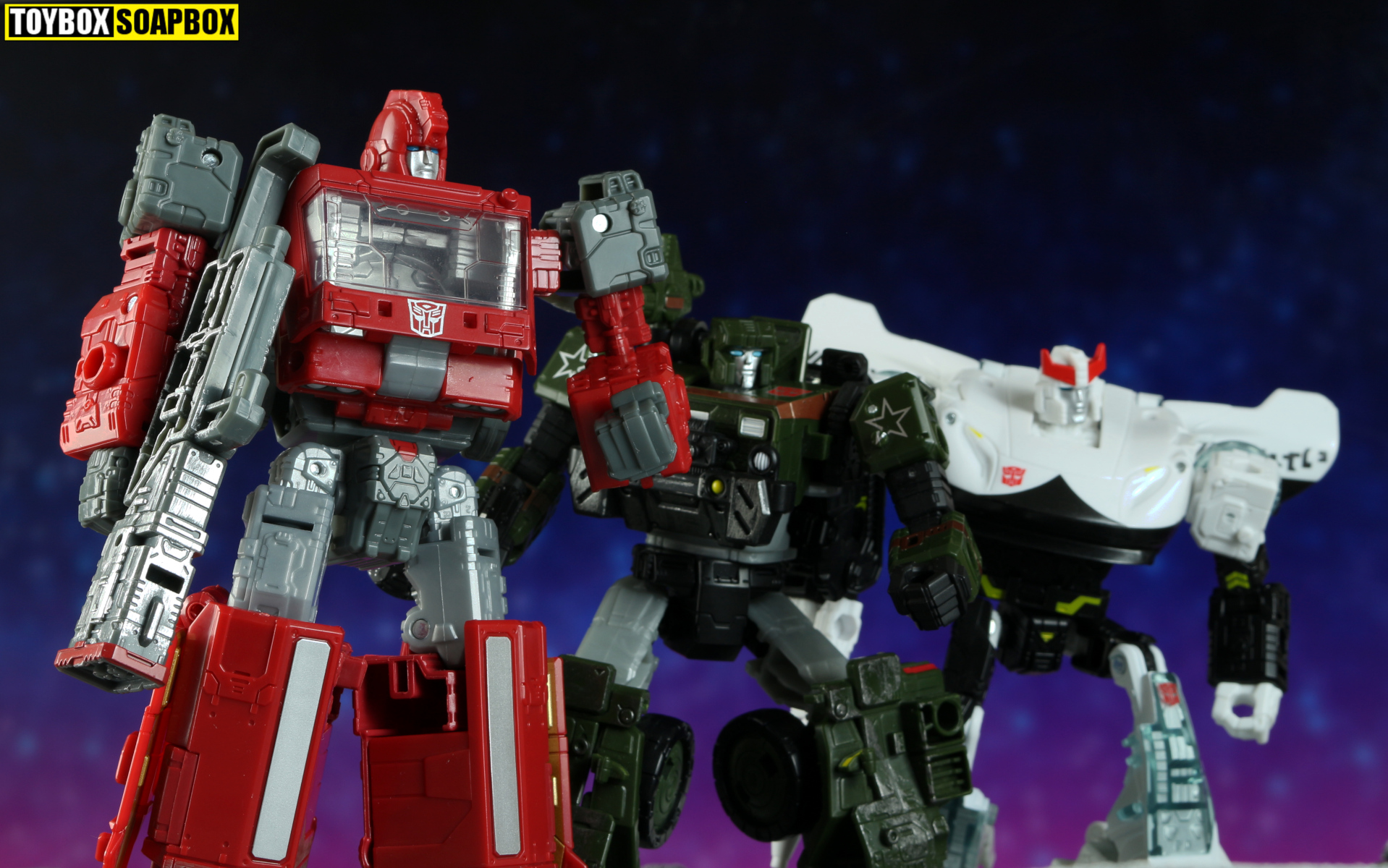 siege ironhide transformers hound prowl review