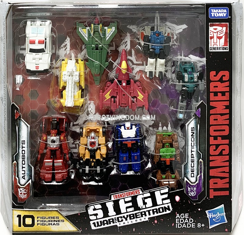 transformers siege micromaster 10 pack
