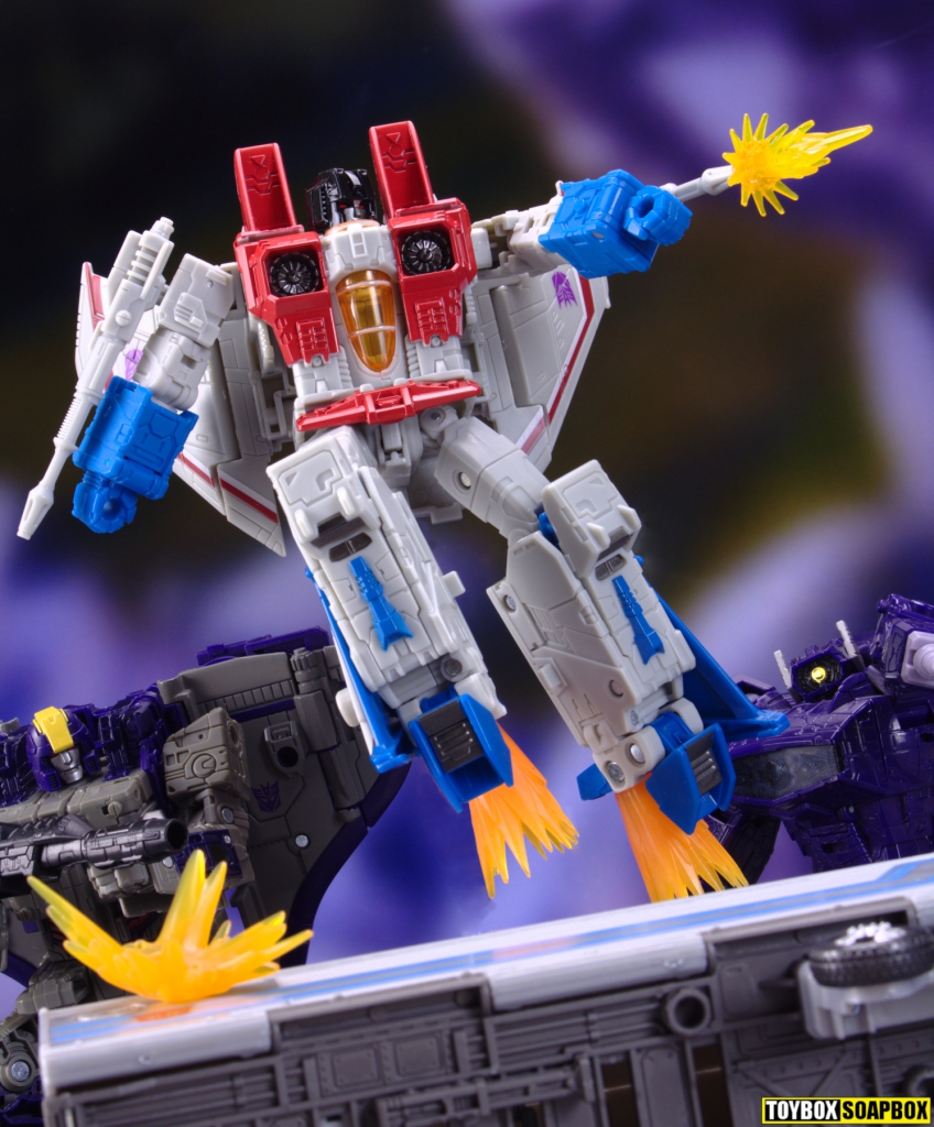 transformers earthrise starscream voyager review astrotrain shockwave