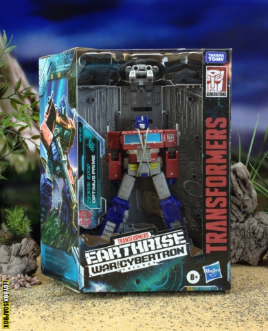 earthrise optimus prime box front