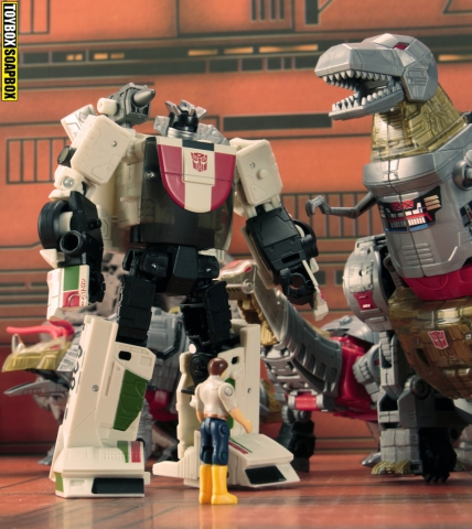 earthrise wheeljack spike and potp dinobots