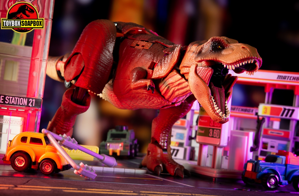 Lost world Jurassic Park T-Rex San Diego Transformers