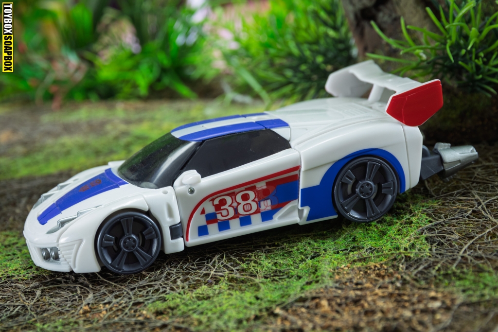 TRANSFORMERS PRIME SMOKESCREEN IN CAR MODE with boosters